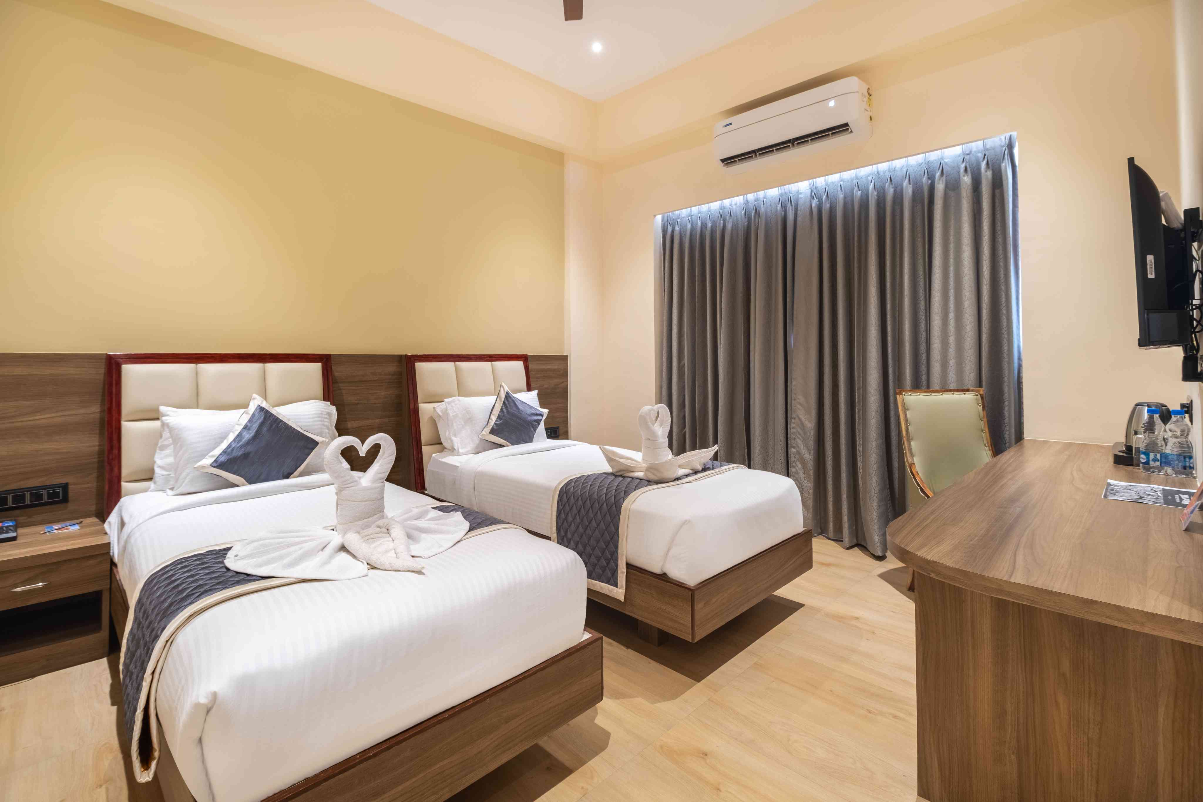 Deluxe Room Interior Setup