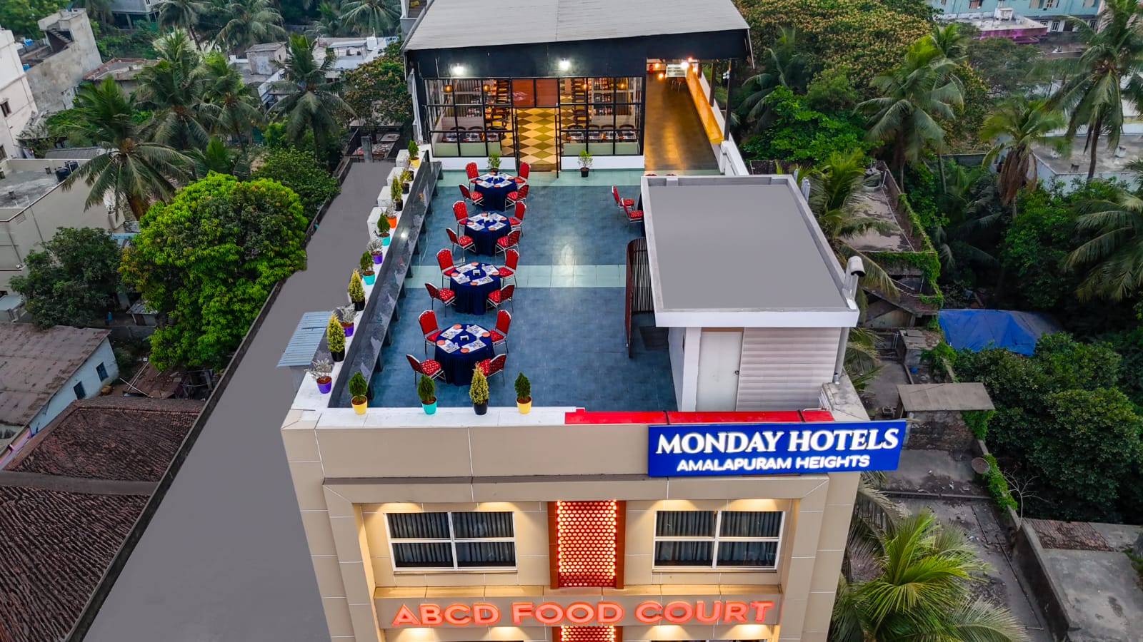 Monday Hotels Amalapuram Heights Building Structure