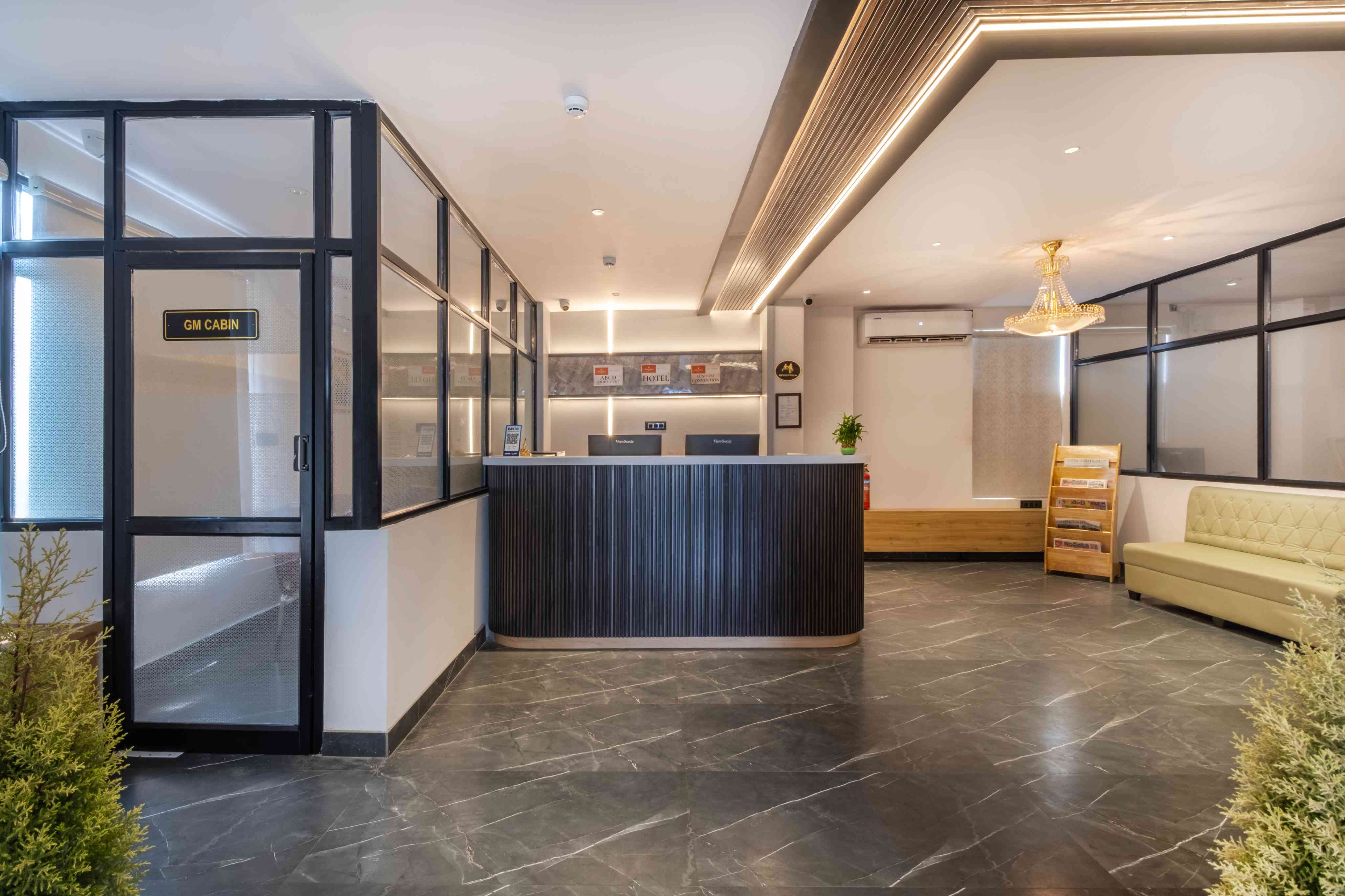 Interior View of Hotel Rooms