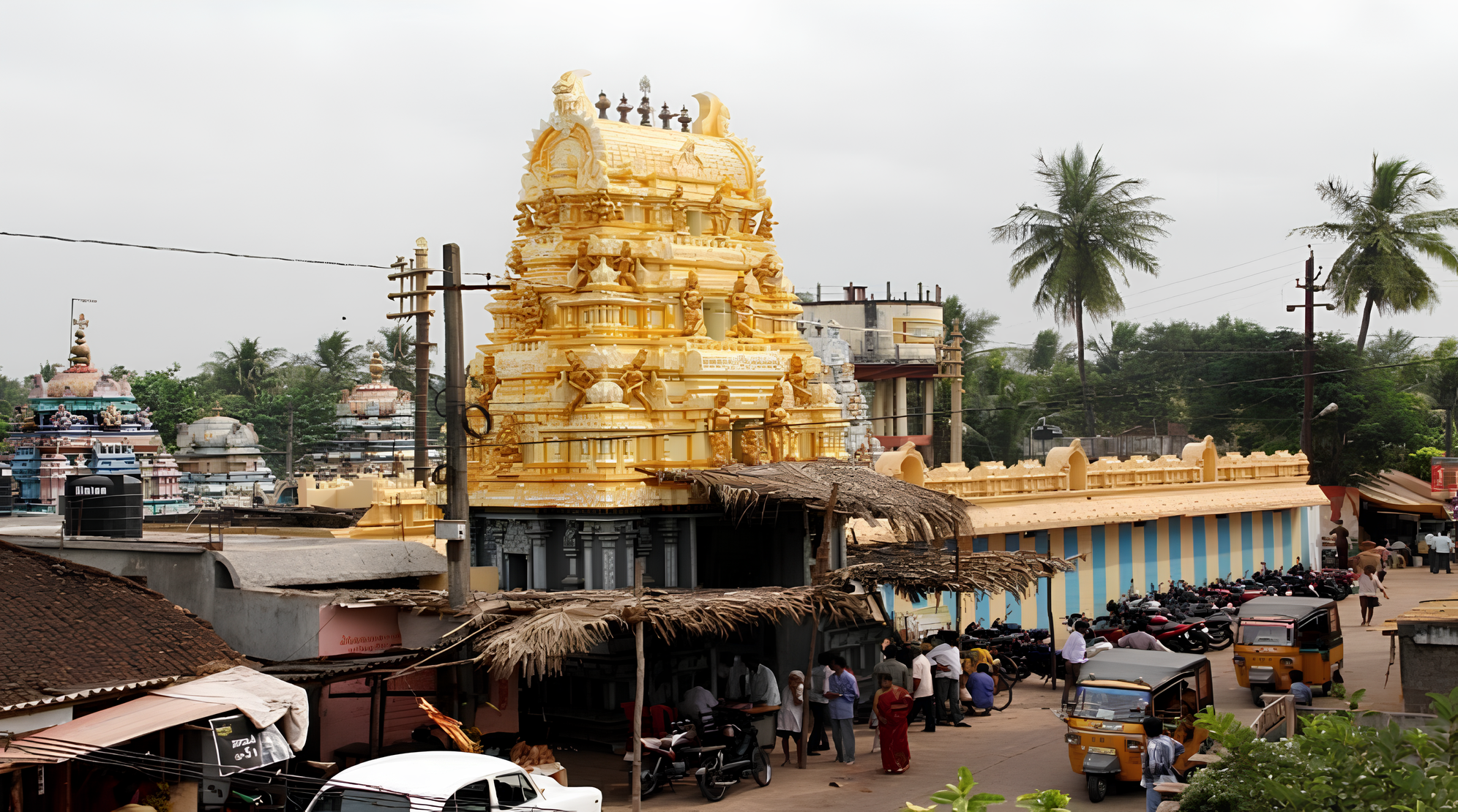 View of Ainavilli Siddhi Vinayaka Temple